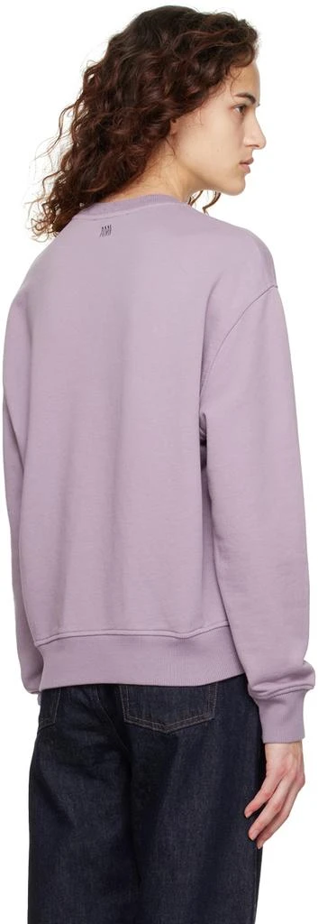 商品AMI|Purple Ami de Cœur Sweatshirt,价格¥719,第3张图片详细描述