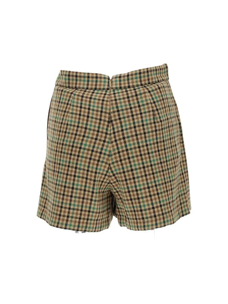 商品PINKO|Pinko Check Pattern Logo Plaque Skorts,价格¥776,第2张图片详细描述