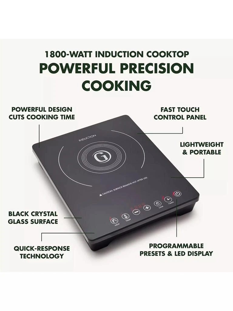 商品Greenpan|Electrics Portable Induction Cooktop,价格¥970,第3张图片详细描述