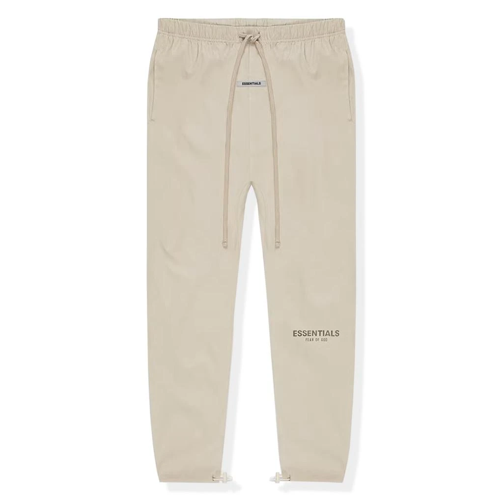 商品Essentials|Fear Of God Essentials Olive/Khaki Reflective Nylon Track Pants,价格¥2391,第1张图片