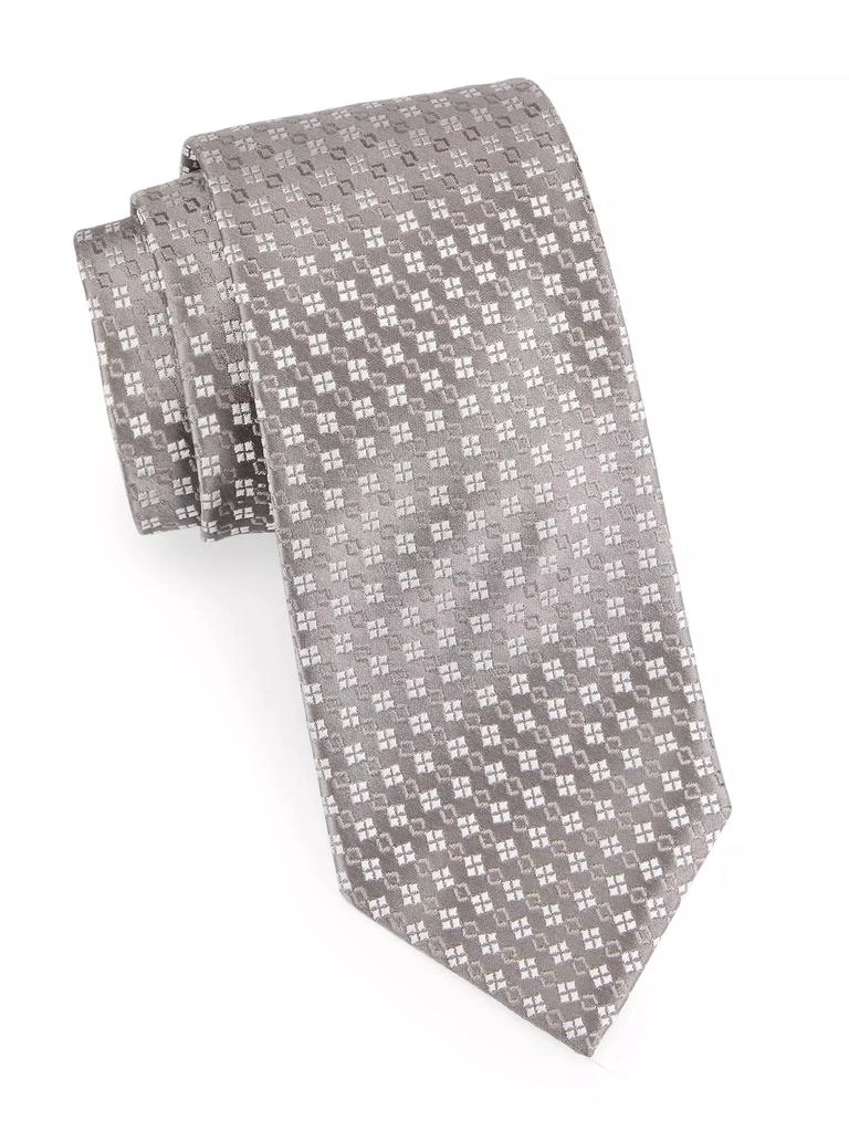 商品Charvet|Mini Medallion Chain Silk Jacquard Tie,价格¥2015,第1张图片