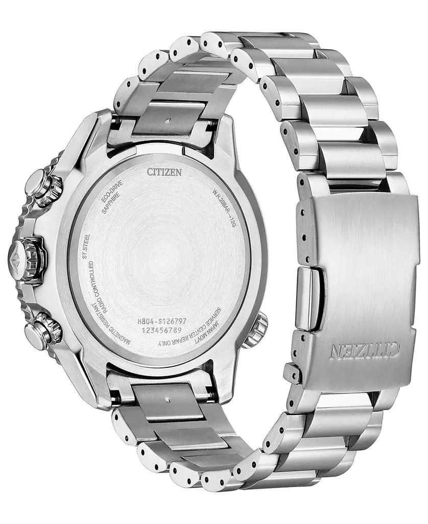 商品Citizen|Men's Chronograph Promaster Navihawk Stainless Steel Bracelet Watch 48mm,价格¥5521,第3张图片详细描述