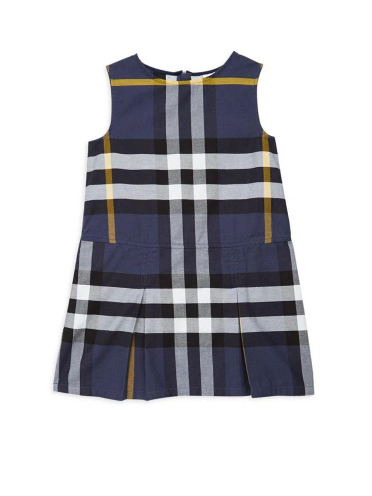 商品Burberry|女小童格纹连衣裙,价格¥642,第1张图片