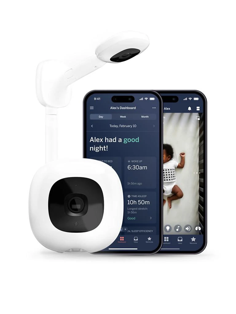 商品Nanit|Nanit Pro Smart Baby Monitor & Wall Mount,价格¥2235,第1张图片