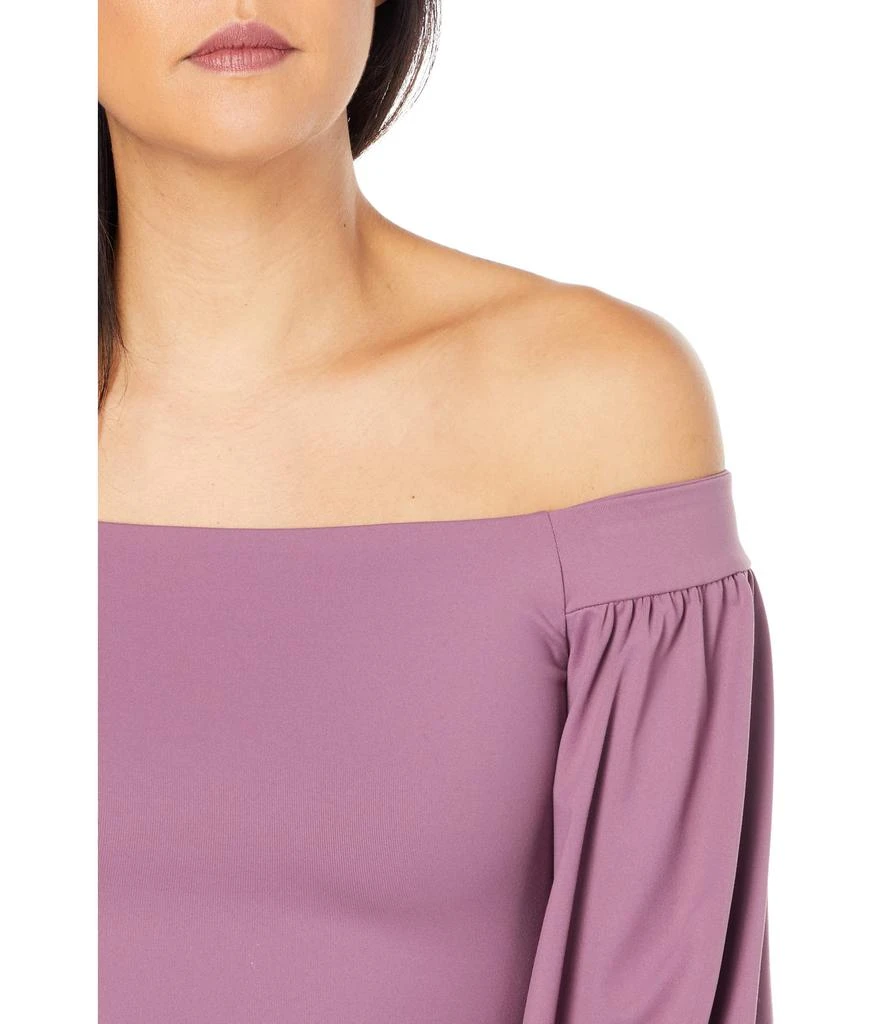 商品Susana Monaco|Off-the-Shoulder Crop Top,价格¥375,第3张图片详细描述