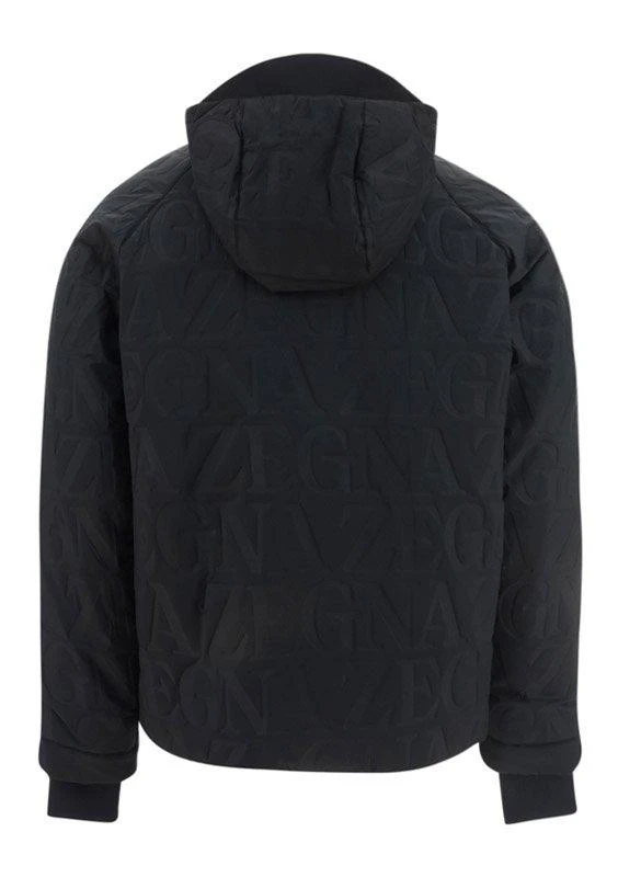 商品Zegna|Ermenegildo Zegna Monogram Long-Sleeved Hooded Jacket,价格¥7936,第2张图片详细描述