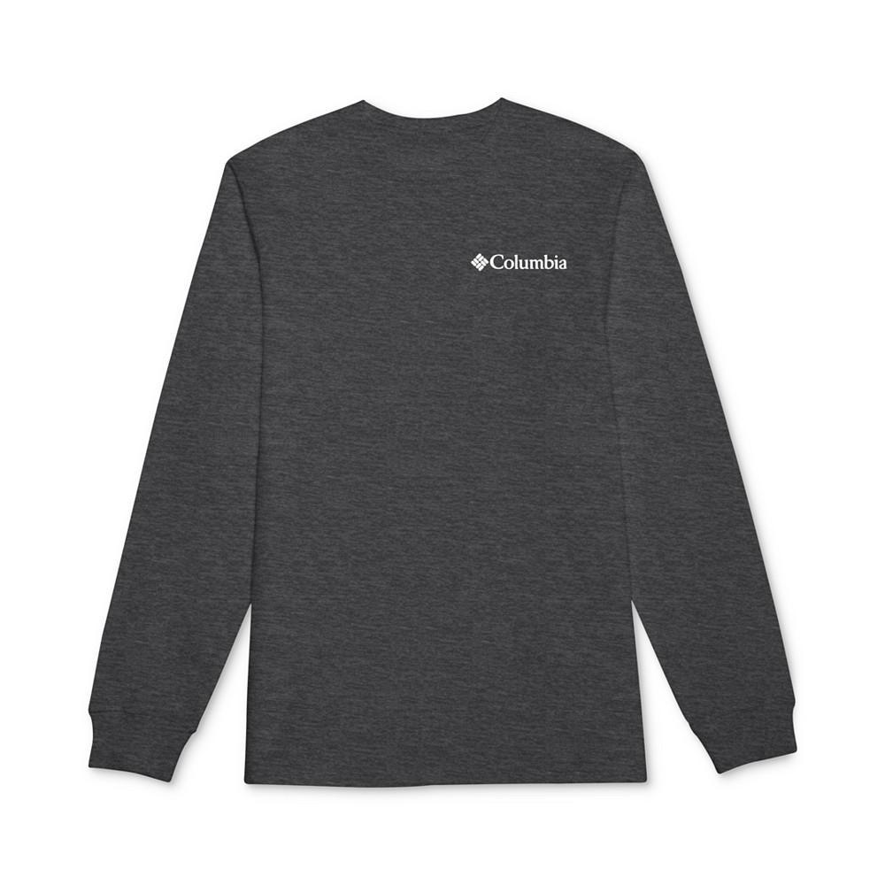 商品Columbia|Men's Sunset Kodiak Logo Graphic Long-Sleeve T-Shirt,价格¥148,第4张图片详细描述