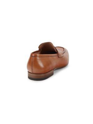 商品Salvatore Ferragamo|Leather Penny Loafers,价格¥3645,第5张图片详细描述