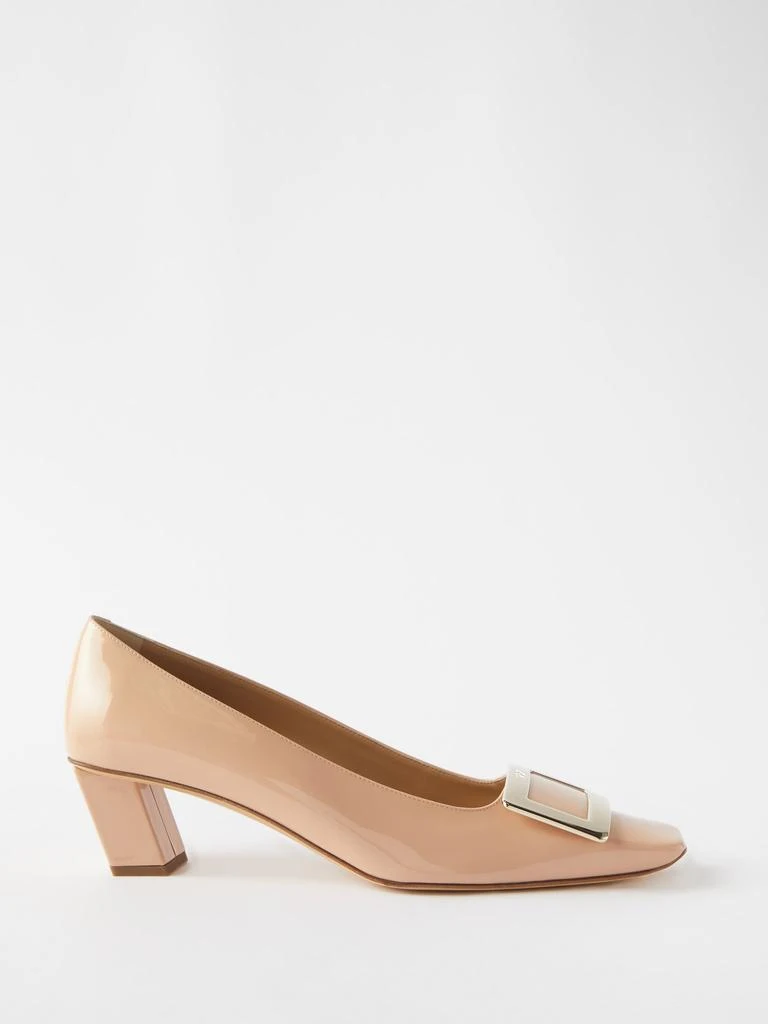 商品Roger Vivier|Belle 45 leather pumps,价格¥3579,第1张图片