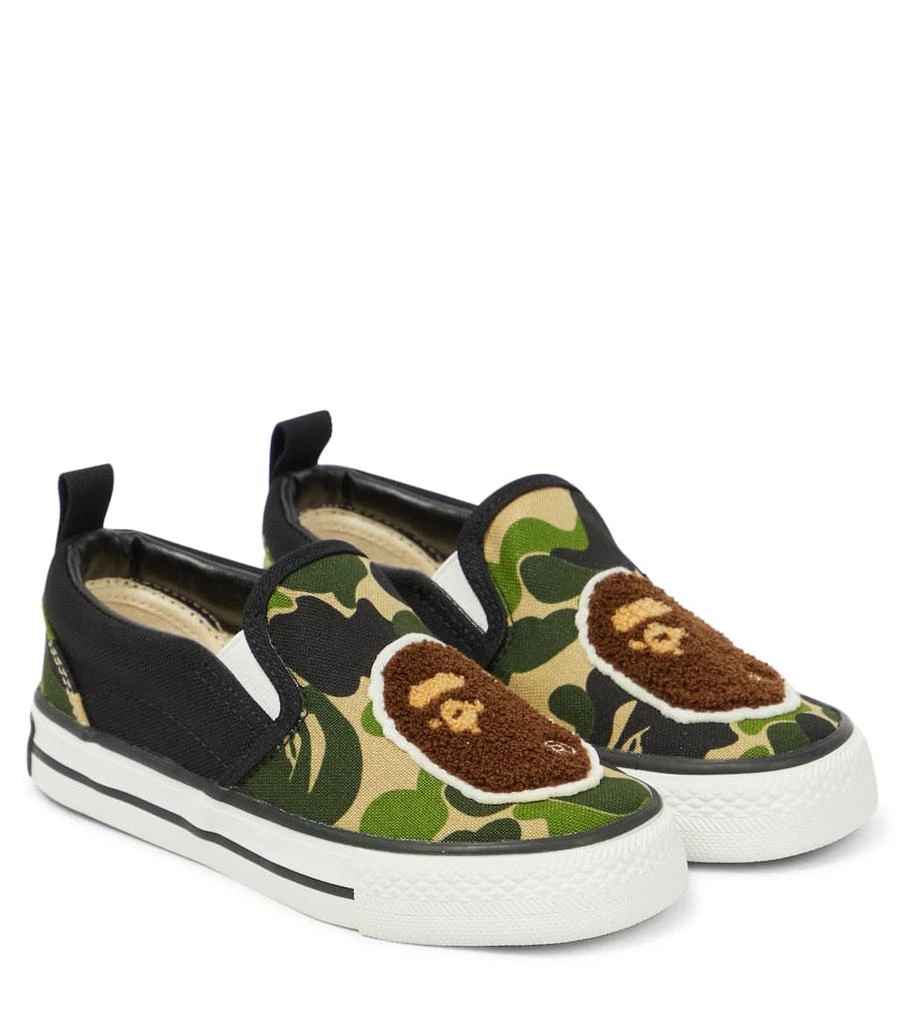 商品BAPE Kids|Baby printed slip-on sneakers,价格¥548,第1张图片