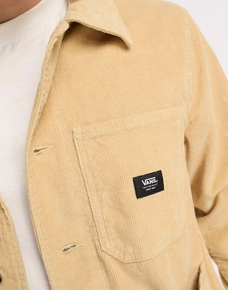 商品Vans|Vans drill chore cord jacket in sand,价格¥467,第3张图片详细描述