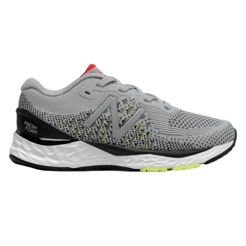 商品New Balance|Fresh Foam x 880 V10 Silver Mink/Black/Lemon Slush  YP880G10 Grade-School,价格¥734,第1张图片
