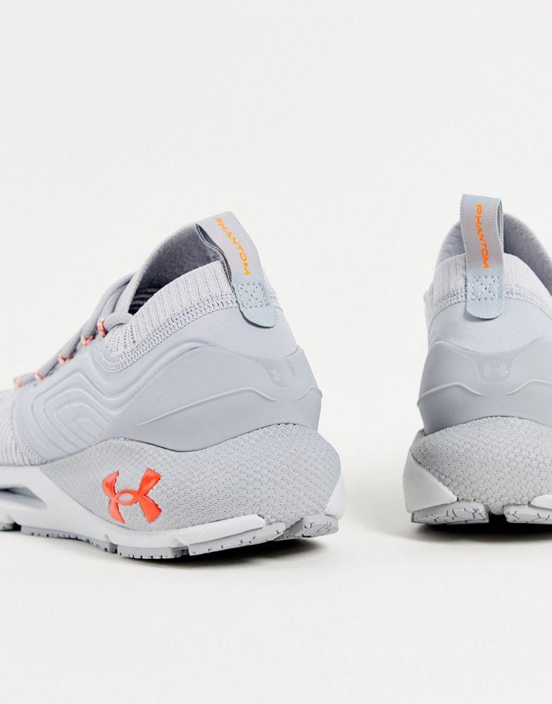 Under Armour Run HOVR Phantom 2 trainers in grey商品第3张图片规格展示