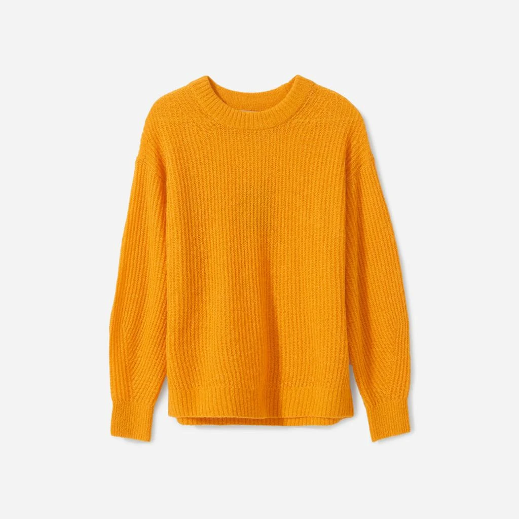 Alpaca 宽松款圆领羊驼毛衫 商品