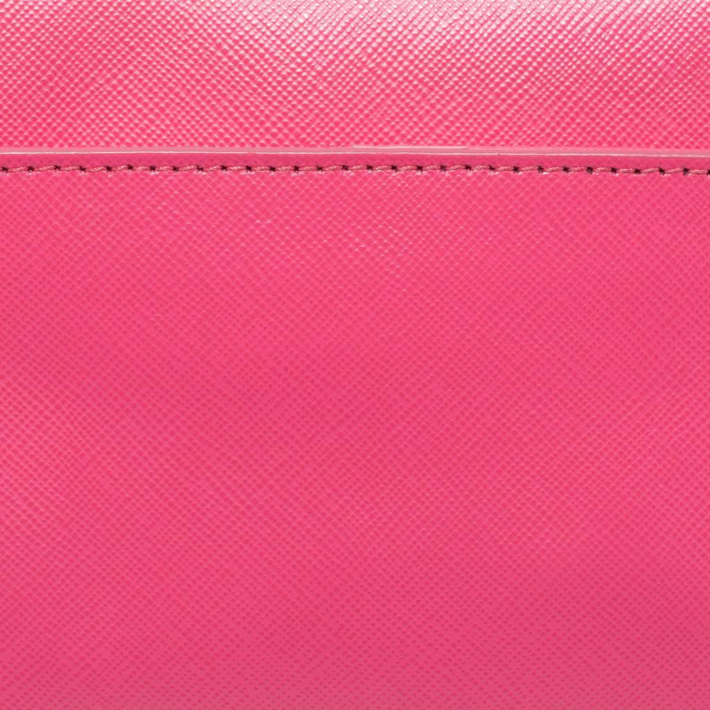 商品[二手商品] Tory Burch|Tory Burch Pink Leather Small Robinson Crossbody Bag,价格¥1536,第7张图片详细描述