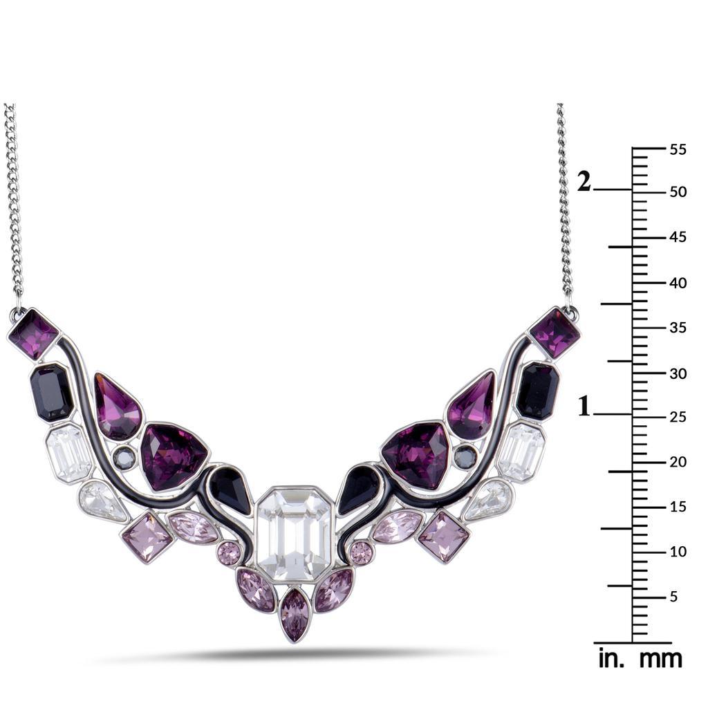 商品Swarovski|Swarovski Impulse Multicolor Crystal Rhodium Plated Necklace,价格¥296,第7张图片详细描述