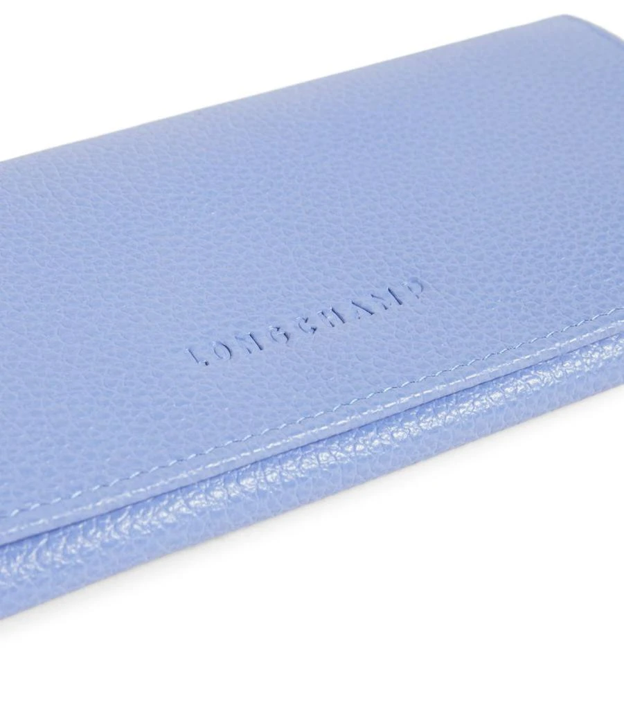 商品Longchamp|Leather Le Foulonné Continental Wallet,价格¥2065,第4张图片详细描述