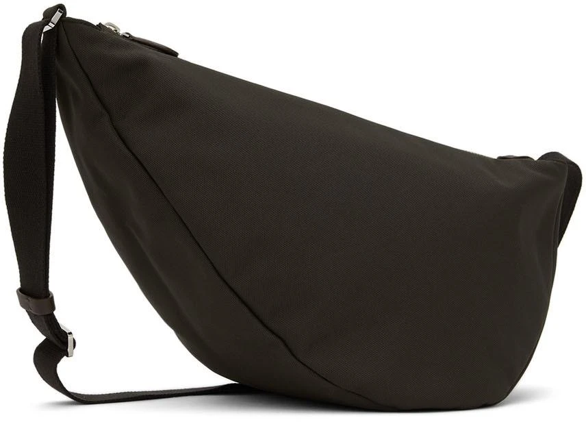 商品The Row|Green Slouchy Banana Messenger Bag,价格¥8261,第2张图片详细描述