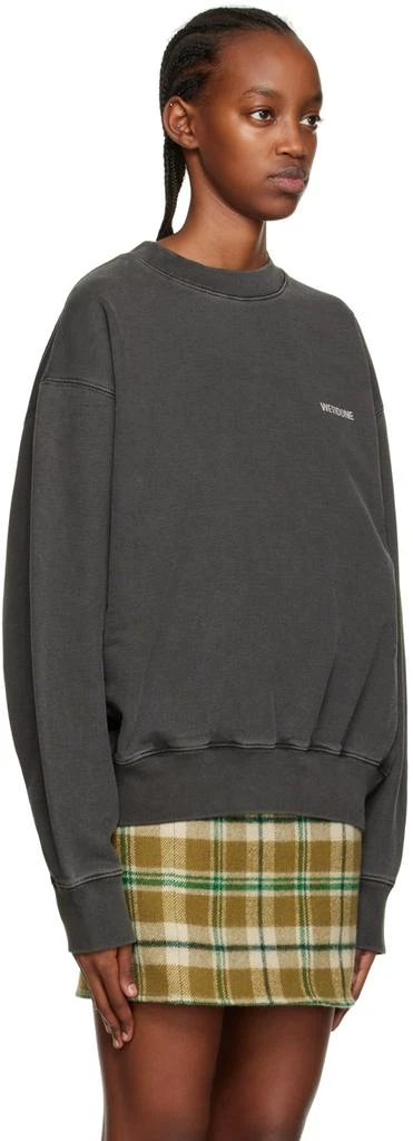 商品We11done|Gray Basic Washed Sweatshirt,价格¥1084,第2张图片详细描述