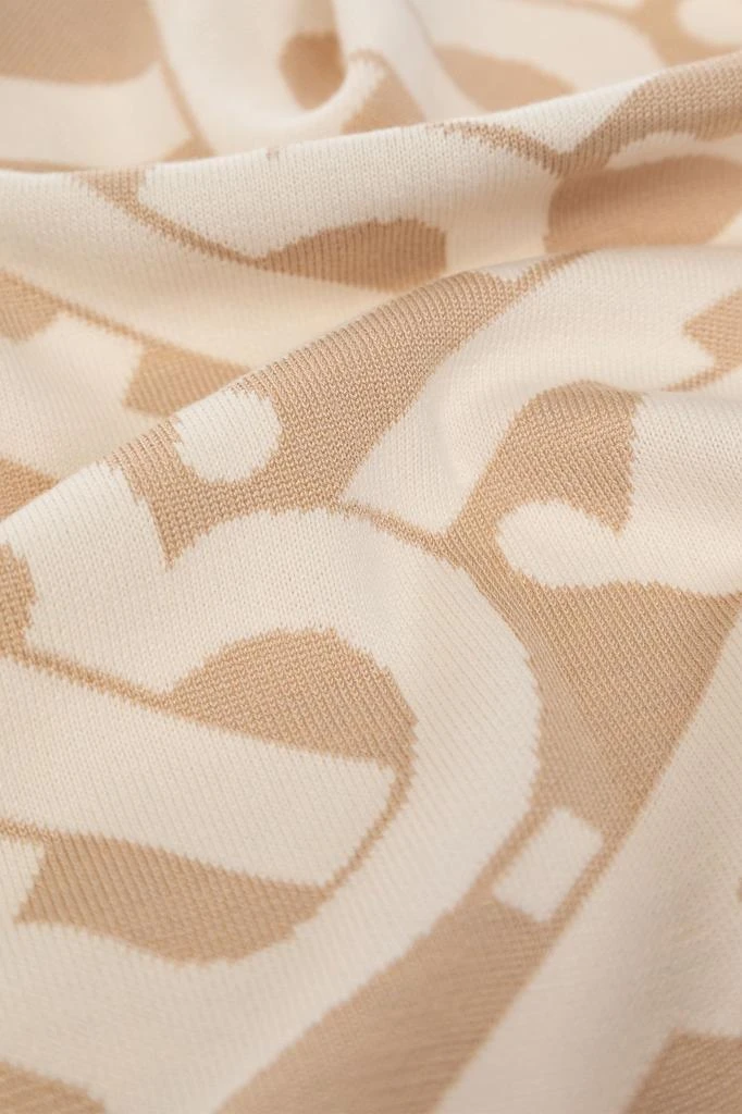 商品Burberry|Burberry Kids Monogram Pattern Striped Border Square Blanket,价格¥3309,第3张图片详细描述