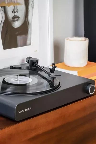 商品Victrola|Victrola Stream Onyx 2-Speed Wireless Turntable,价格¥4532,第2张图片详细描述