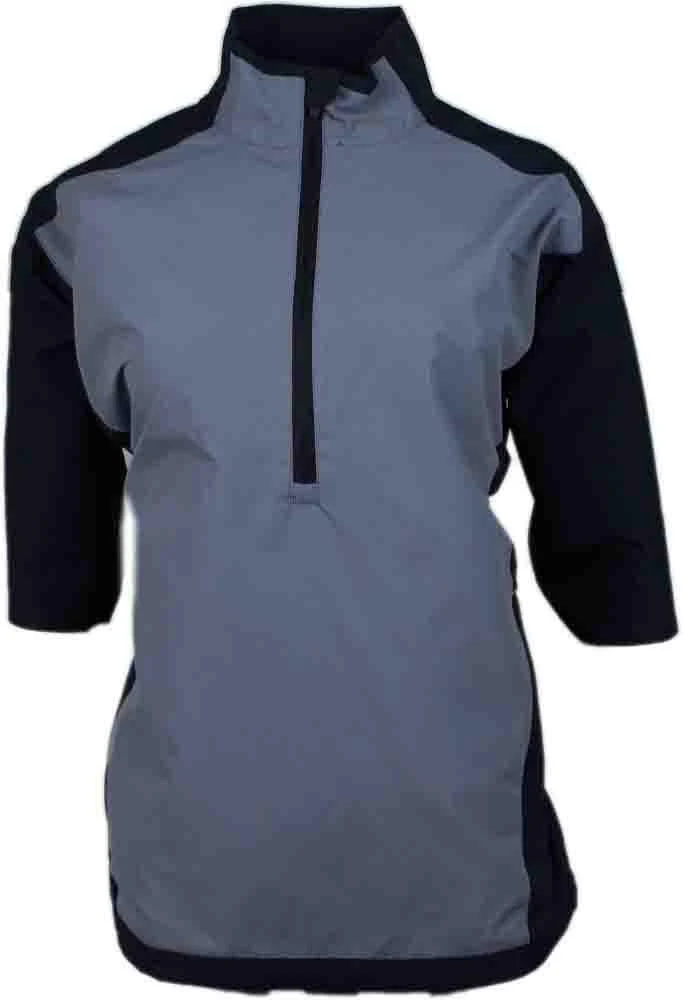 商品Page & Tuttle|Colorblock Short Sleeve Half-Zip Windbreaker Pullover,价格¥493,第1张图片