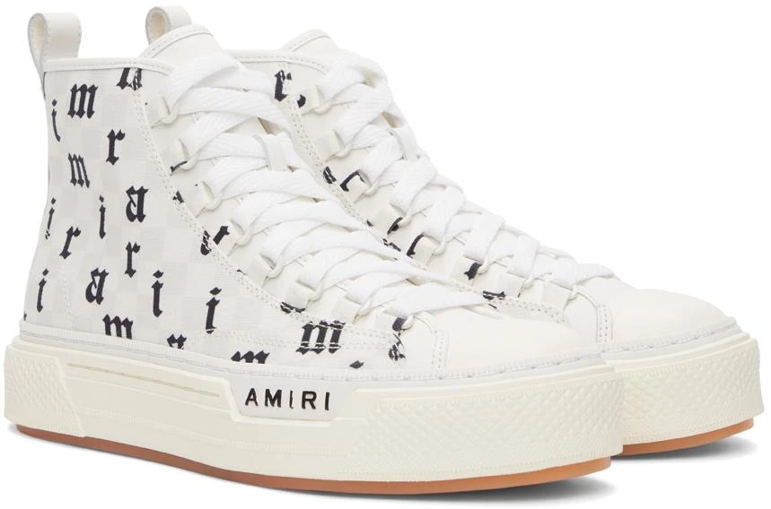 商品AMIRI|White English Court Hi Sneakers,价格¥2453,第4张图片详细描述