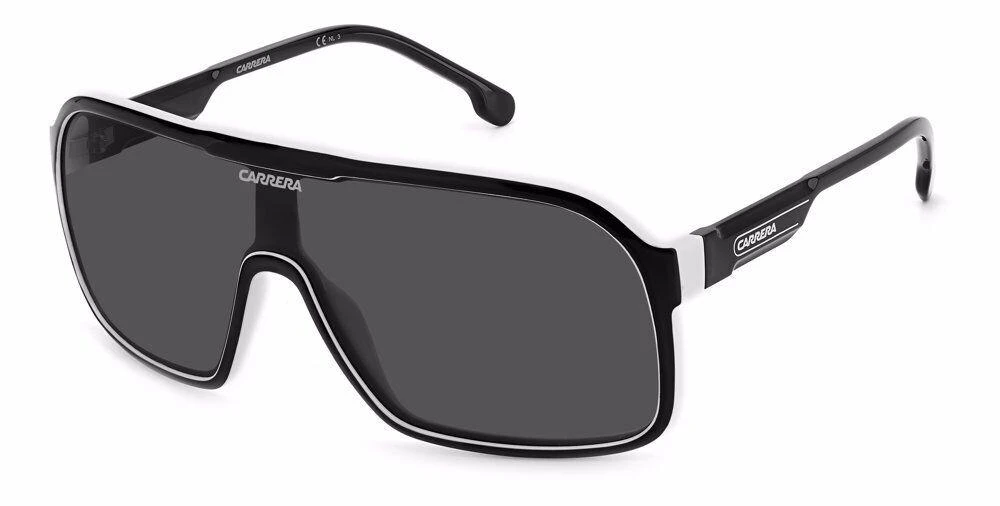 商品Carrera|Grey Shield Men's Sunglasses CARRERA 1046/S 080S/IR 99,价格¥300,第1张图片