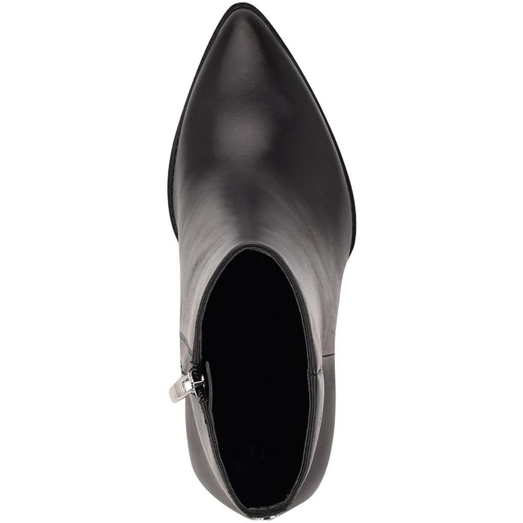 Nine West Womens Try Me Leather Pointed-Toe Ankle Boots商品第6张图片规格展示