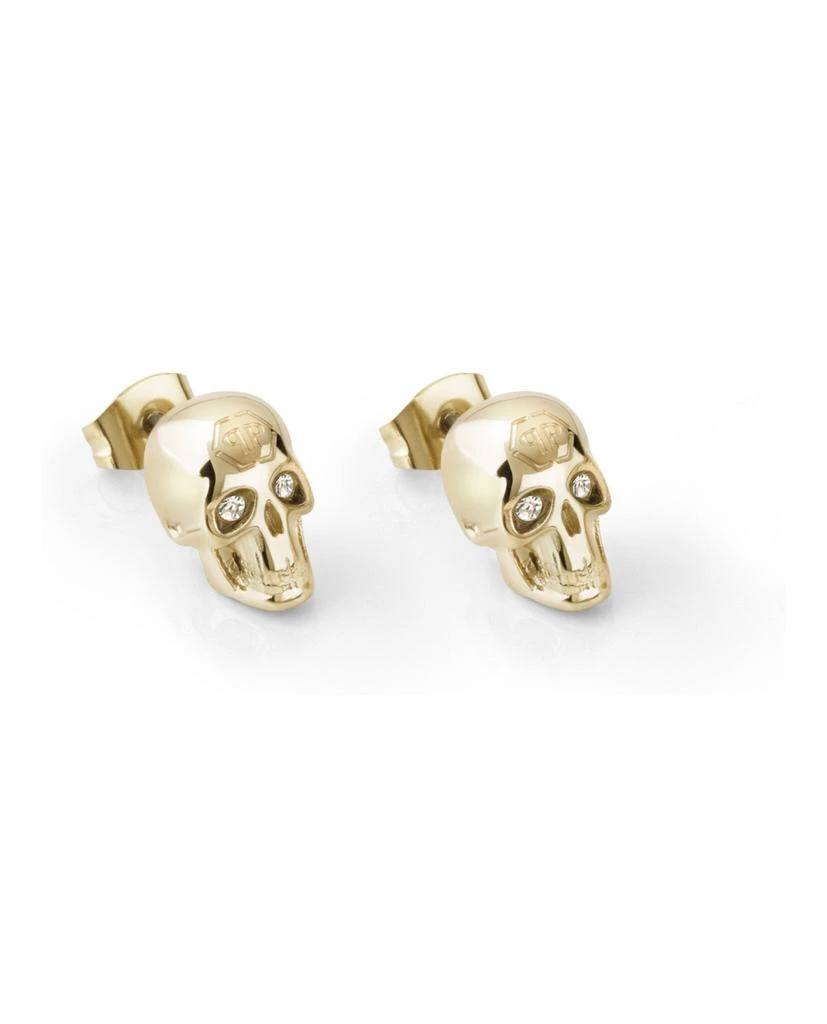 商品Philipp Plein|3D $kull Crystal Stud Earrings,价格¥898,第3张图片详细描述