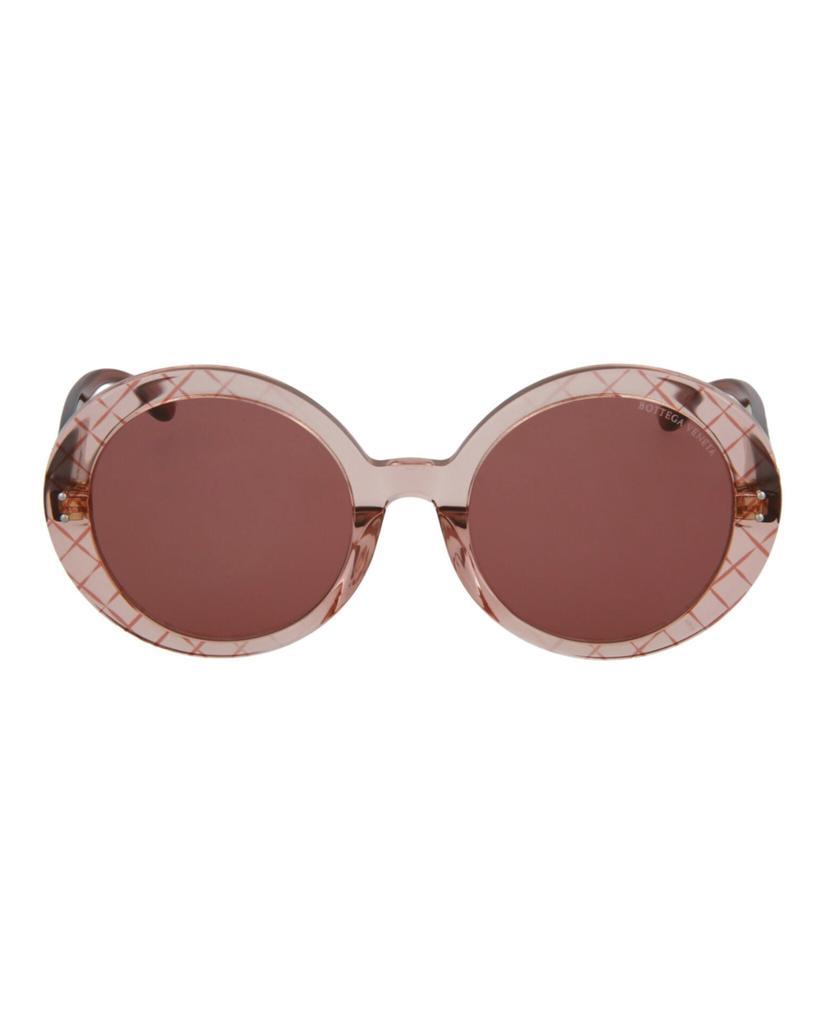 商品Bottega Veneta|Round-Frame Acetate Sunglasses,价格¥798,第1张图片