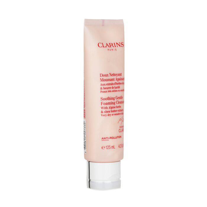 Clarins 活肤舒缓泡沫洁面霜 - 干性与敏感性肌肤适用 125ml/4.2oz商品第2张图片规格展示