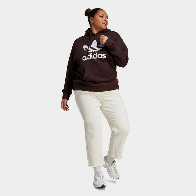 商品Adidas|Women's adidas Originals Trefoil Hoodie (Plus Size),价格¥480,第2张图片详细描述