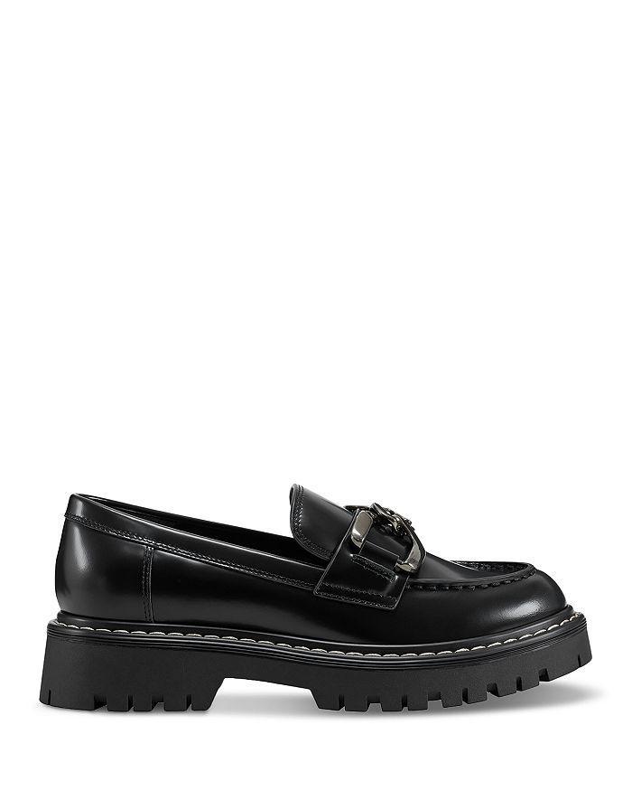 商品Marc Fisher|Women's Trisca Almond Toe Chain Platform Loafers,价格¥1125,第2张图片详细描述