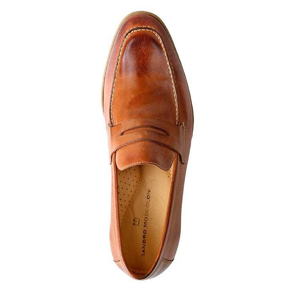 商品Sandro Moscoloni|Men's Murray Moccasin Toe Penny Strap Slip-on Shoes,价格¥1336,第4张图片详细描述