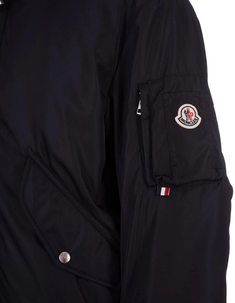 商品Moncler|Moncler High-Shine Zip-Up Padded Jacket,价格¥11403,第4张图片详细描述