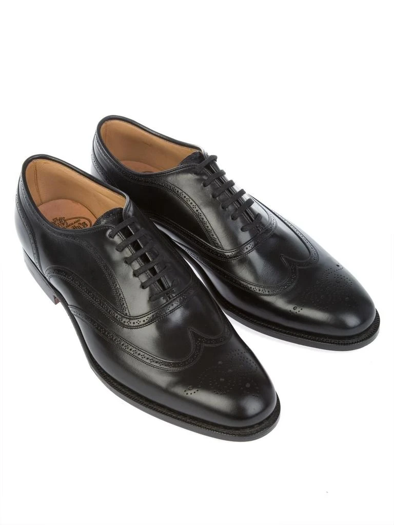 商品Church's|Church's men's black leather lace up shoes,价格¥4566,第3张图片详细描述