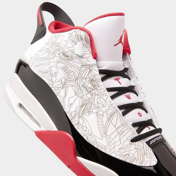商品Jordan|Men's Air Jordan Retro Dub Zero Off-Court Shoes,价格¥519,第3张图片详细描述