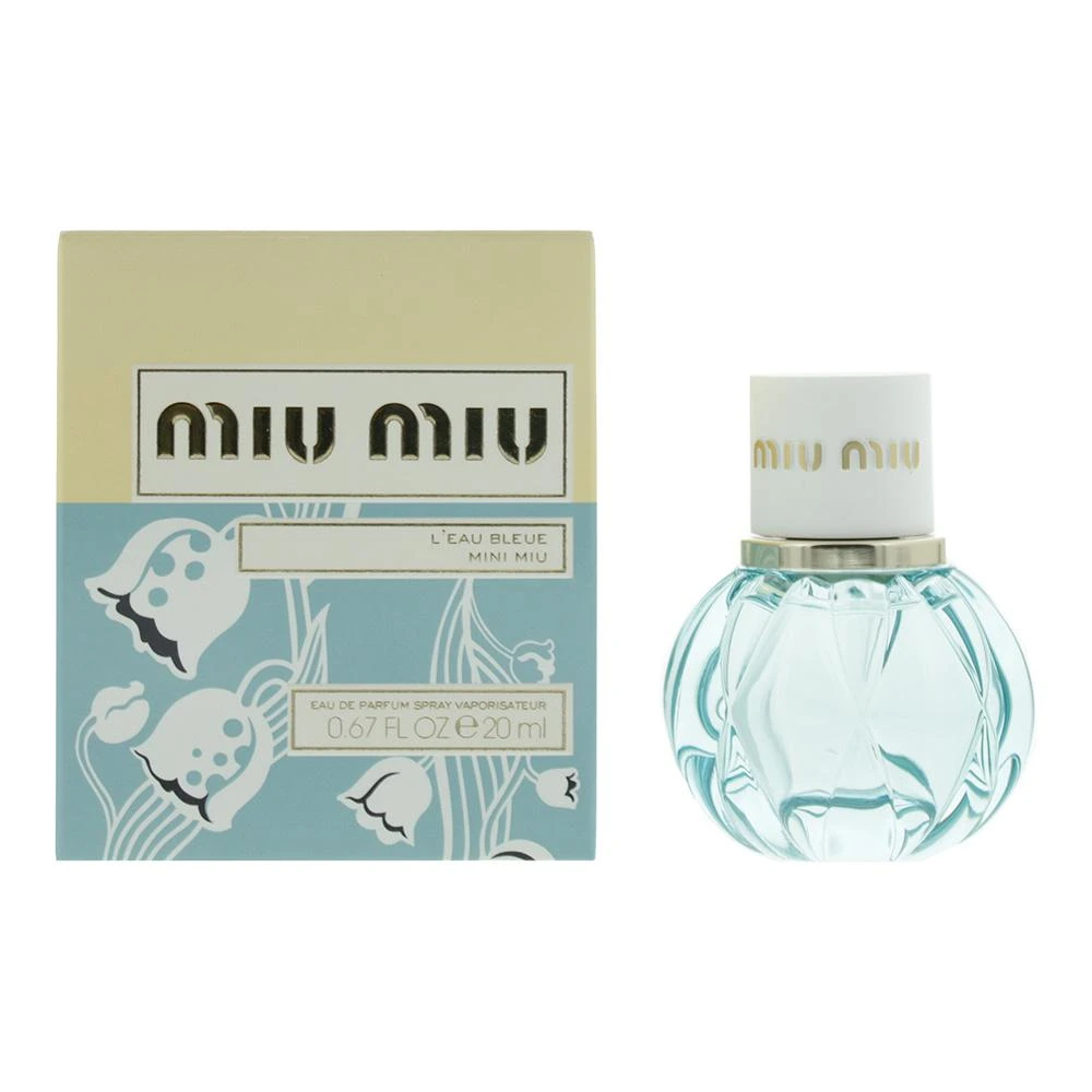 商品Miu Miu|Miu Miu 缪缪 滢蓝(蓝色之水)女士香水EDP - 20ml,价格¥370,第1张图片