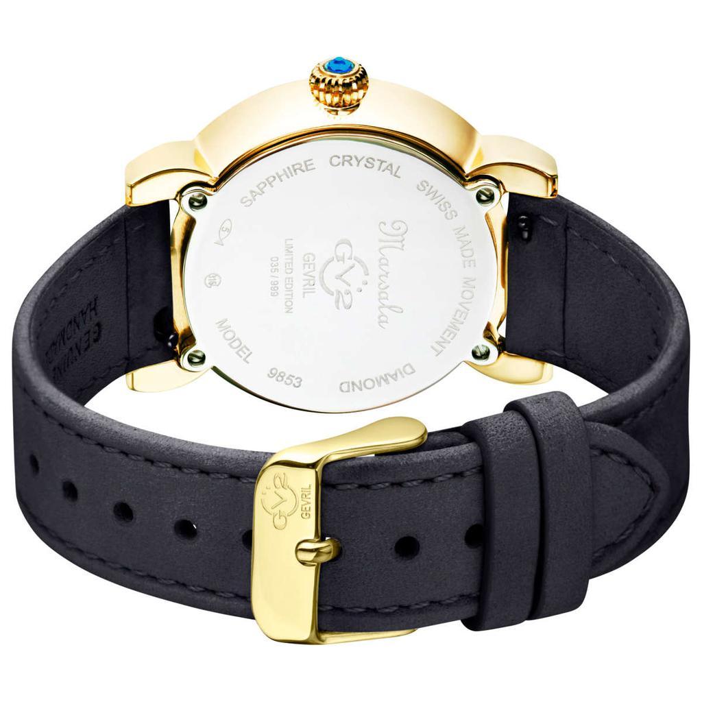 商品Gevril|GV2 by Gevril Marsala Tortoise   手表,价格¥1786,第4张图片详细描述