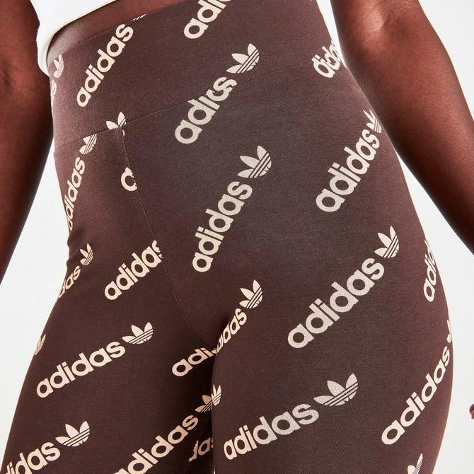 Women's adidas Originals Allover Logo Print Leggings 商品