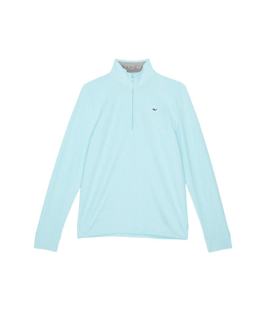 商品Vineyard Vines|Saltwater 1/4 Zip (Toddler/Little Kids/Big Kids),价格¥275,第1张图片