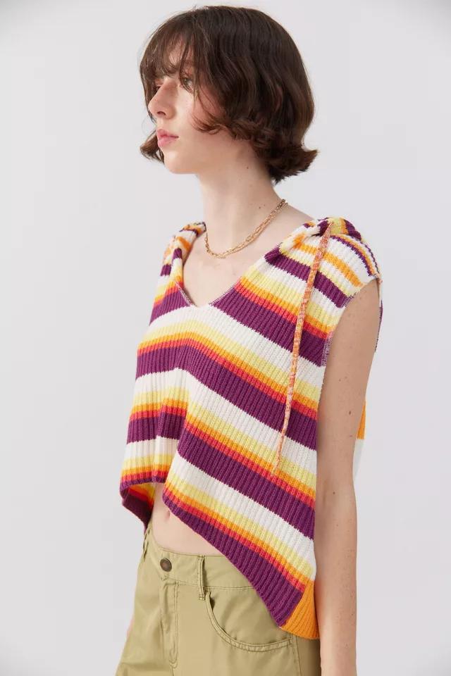 商品BDG|BDG Reid Hooded Sweater Vest,价格¥74,第6张图片详细描述