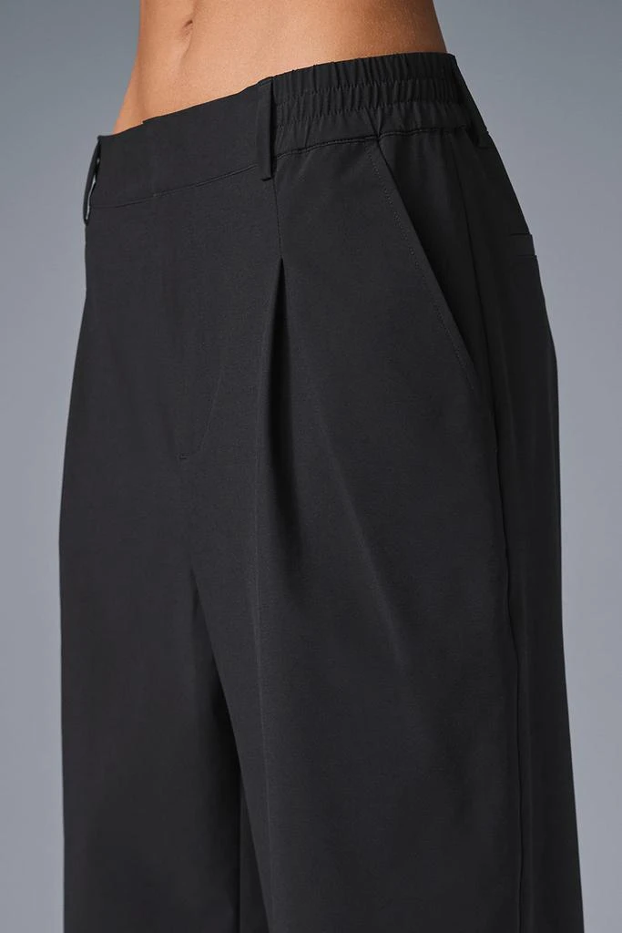 商品Alo|High-Waist Pursuit Trouser (Regular) - Black,价格¥1136,第4张图片详细描述