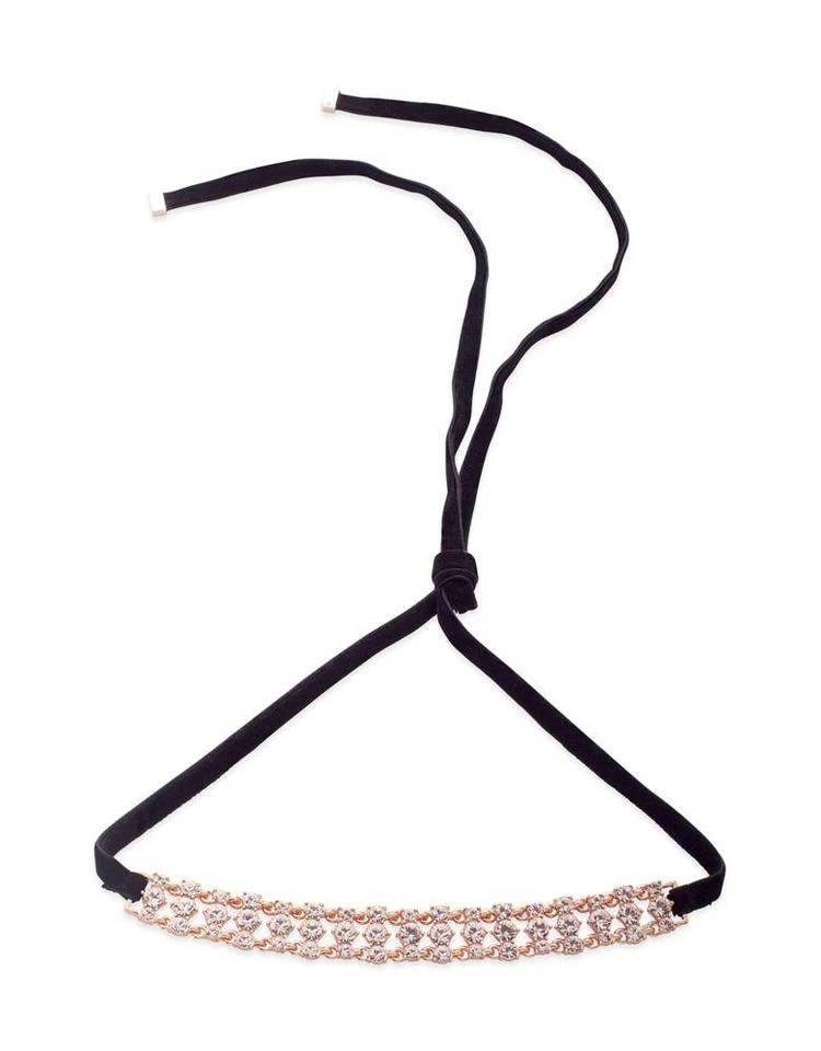 商品Givenchy|Ribbon Tie Choker Necklace,价格¥148,第1张图片
