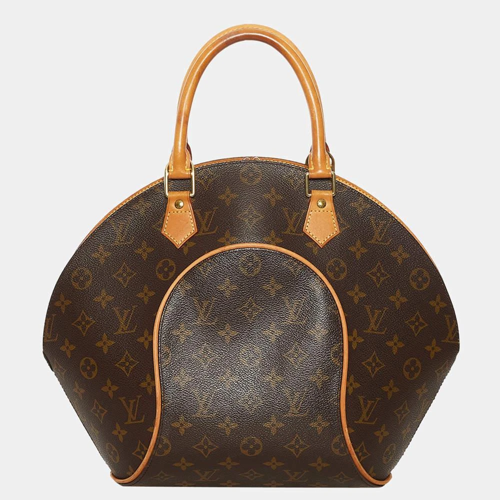 商品[二手商品] Louis Vuitton|Louis Vuitton Brown Monogram Ellipse MM,价格¥6173,第3张图片详细描述