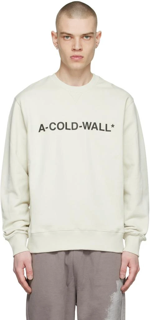 商品A-COLD-WALL*|Off-White Cotton Sweatshirt,价格¥1353,第1张图片