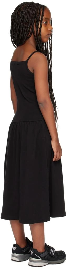 商品Gil Rodriguez|SSENSE Exclusive Kids Black Lapointe Dropwaist Dress,价格¥195,第3张图片详细描述
