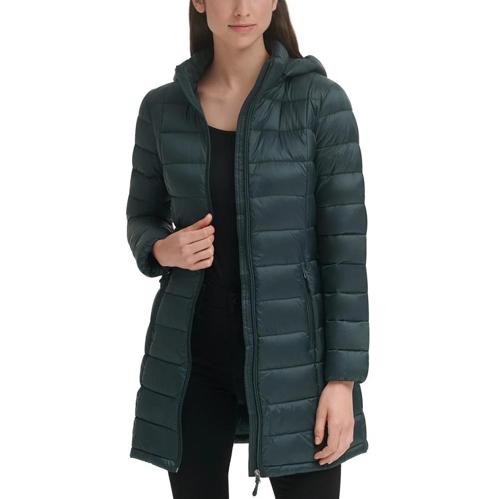 Women's Packable Hooded Down Puffer Coat, Created for Macy's 商品