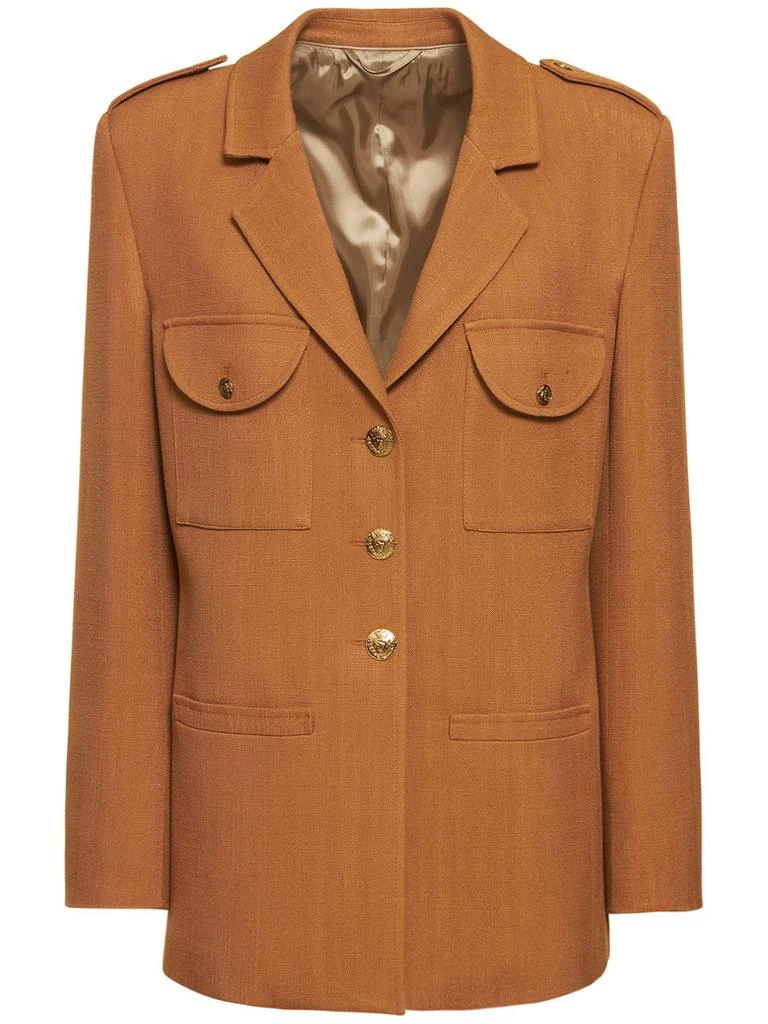 商品BLAZÉ MILANO|Santana Peanut Flap Blazer,价格¥5821,第1张图片